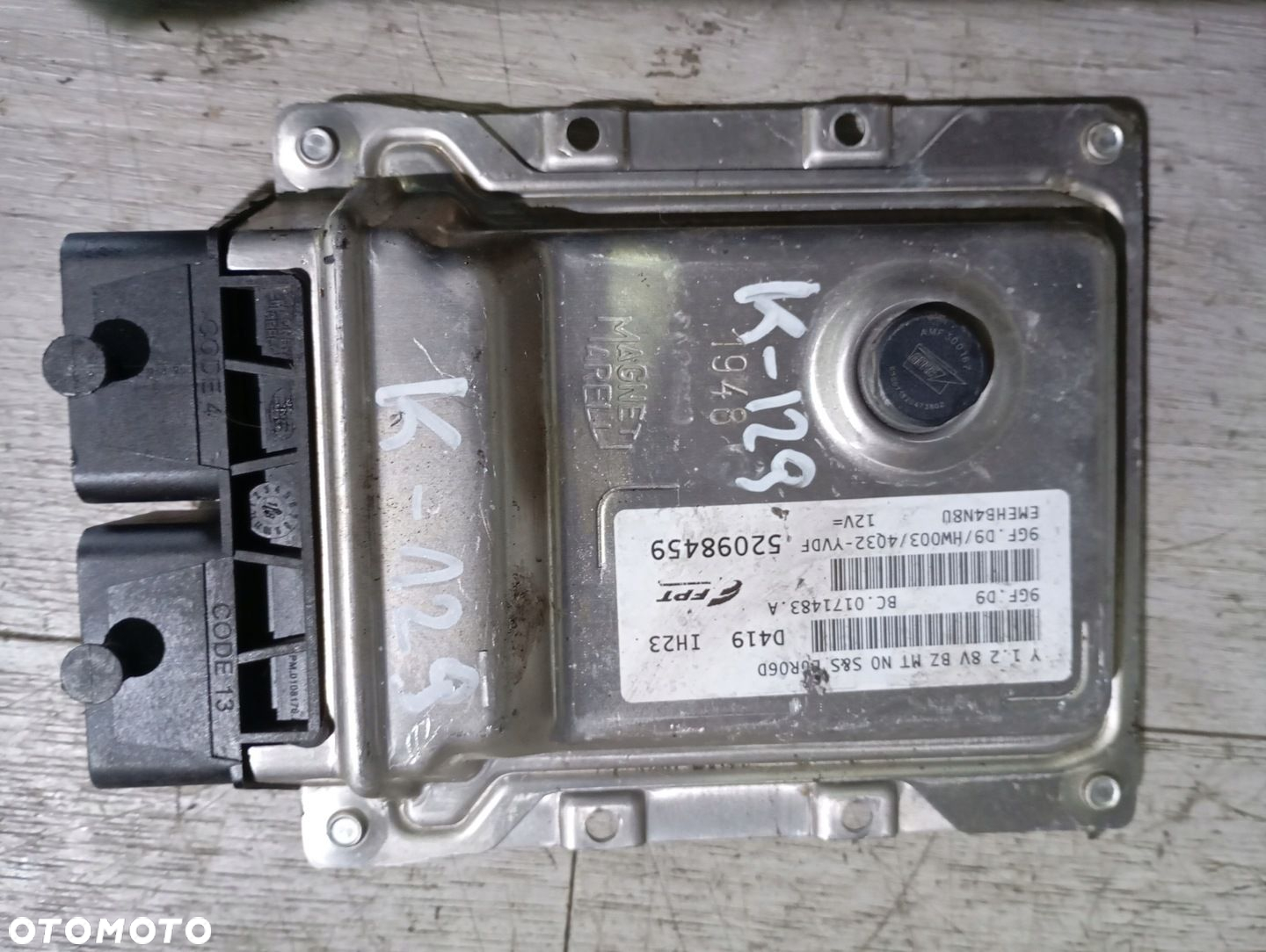 STEROWNIK SILNIKA FIAT LANCIA 52062459 9GF.D9 - 3