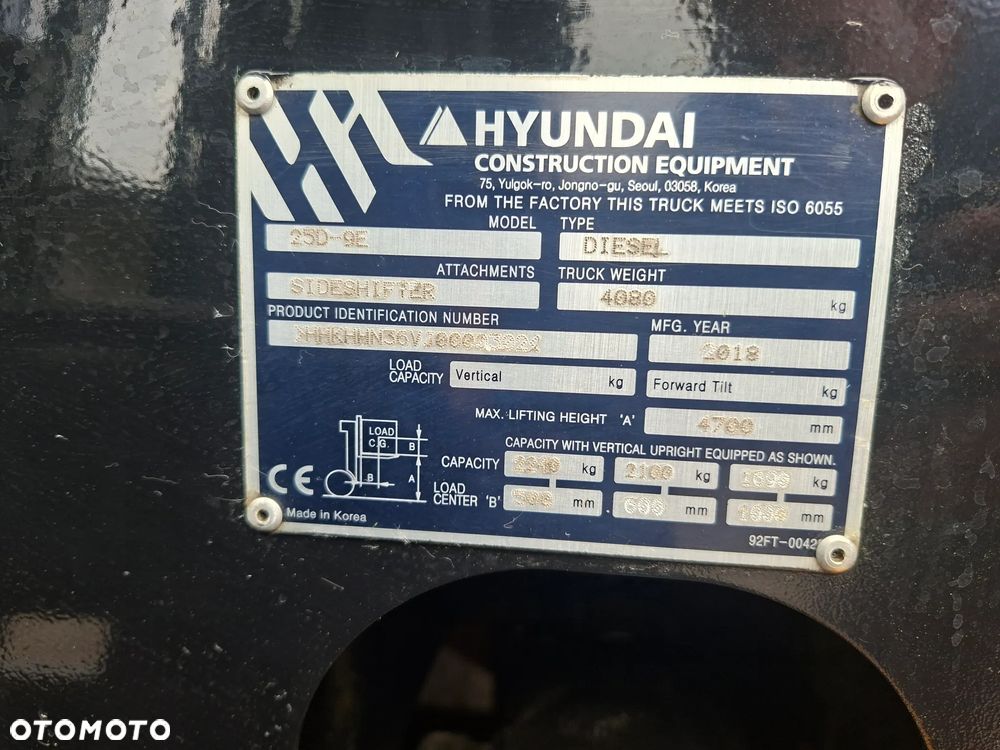 Hyundai 25D-9E - 10