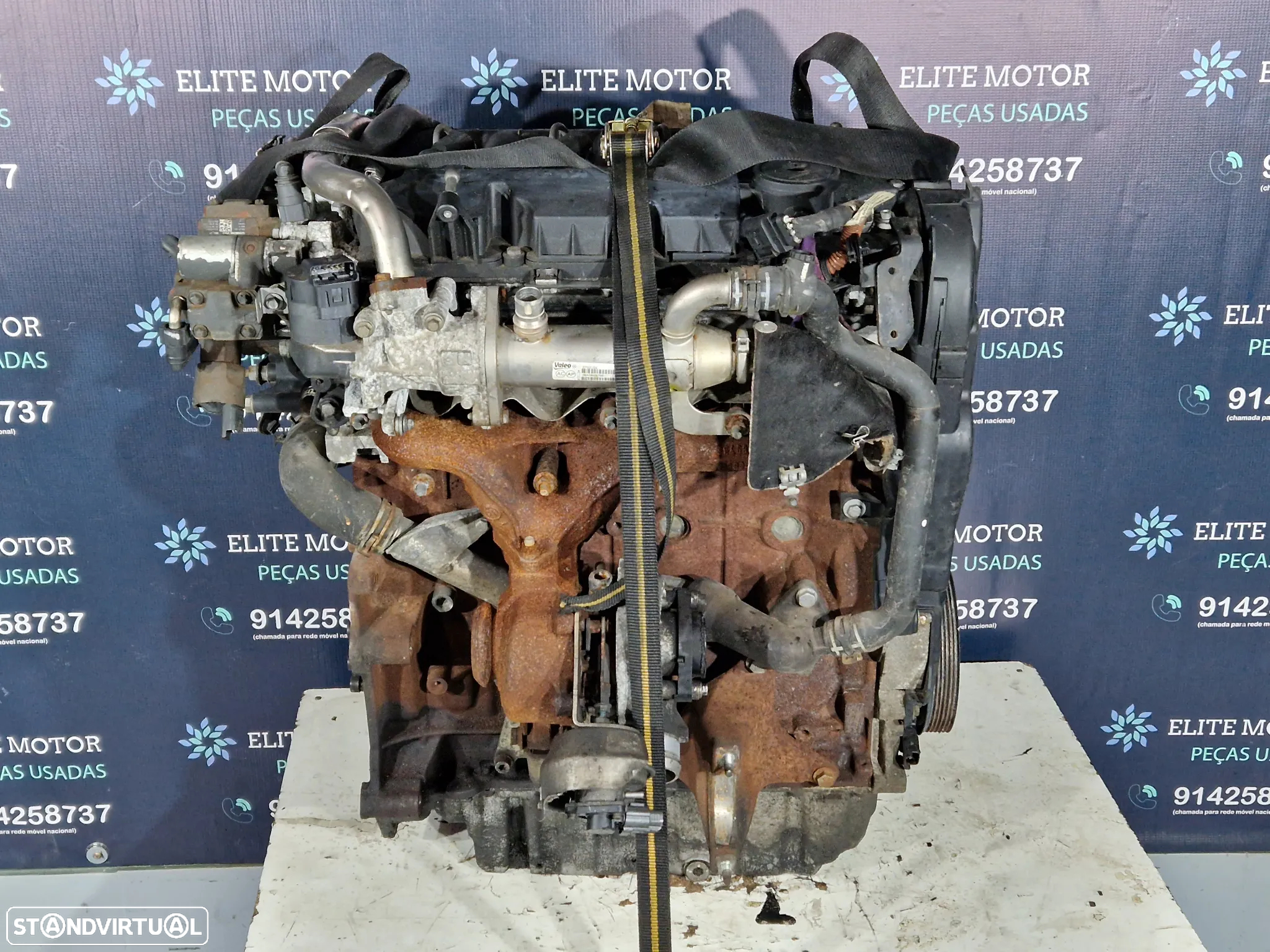 Motor usado G6DB G6DA FORD FOCUS 2.0 TDCI 136CV 140CV C-MAX GALAXY S-MAX - 2