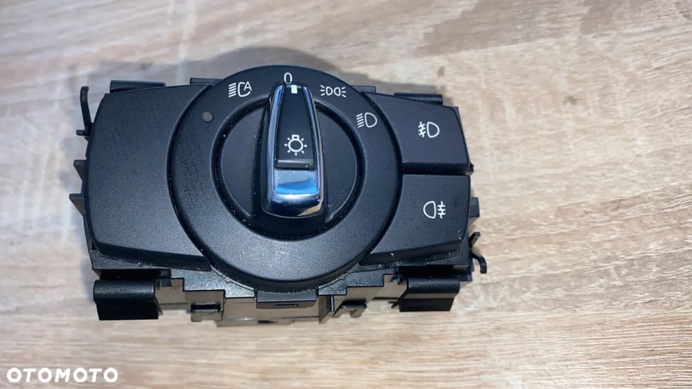 WŁĄCZNIK PRZEŁĄCZNIK ŚWIATEŁ BMW E90 E91 E92 LIFT AUTO XENON 9169416 - 1