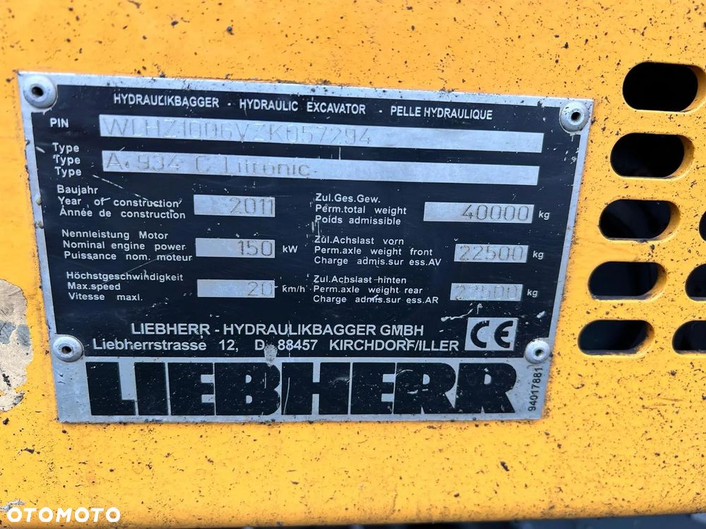 Liebherr A934 c Litronic - 5