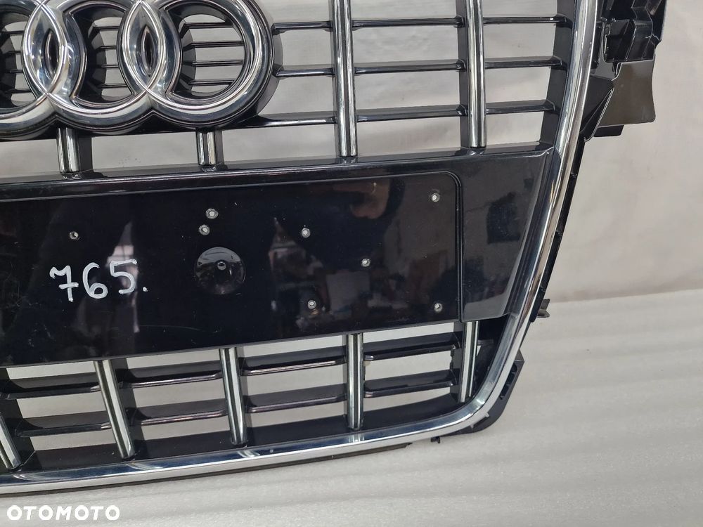 AUDI A4 / S4 8K0 S-LINE 08- ATRAPA / GRILL PRZEDNI PRZÓD NA WYSOKI POŁYSK , NR 8K0853651B , NR AUKCJI GL765 - 6