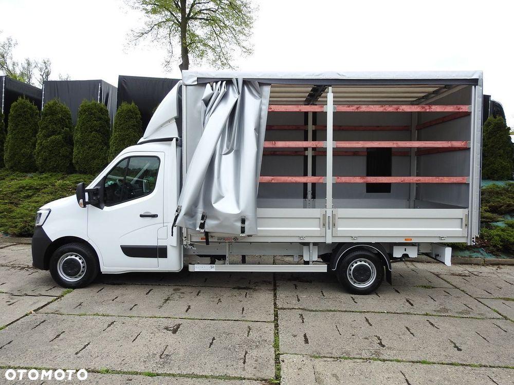 Renault MASTER NOWY PLANDEKA 8 PALET KLIMATYZACJA TEMPOMAT LEDY ASO 165KM - 10