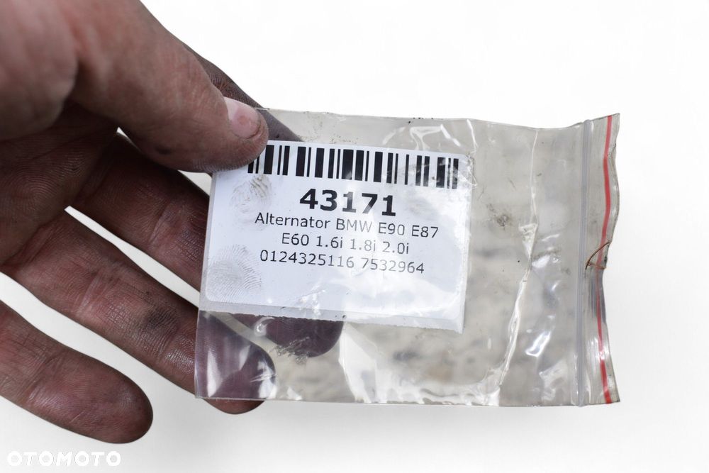 Alternator BMW E90 E87 E60 1.6i 1.8i 2.0i 0124325116 7532964 - 7