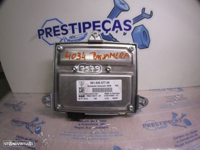 Modulo 99164557700 7204112017 PORSCHE PANAMERA 970 2014 3.0D  300CV 5P BRANCO Módulo Amplificador De Som - 2