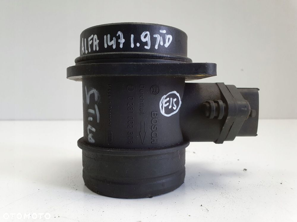 PRZEPŁYWOMIERZ Alfa Romeo 147 1.9 JTD _ POWIETRZA 0281002308 - 1