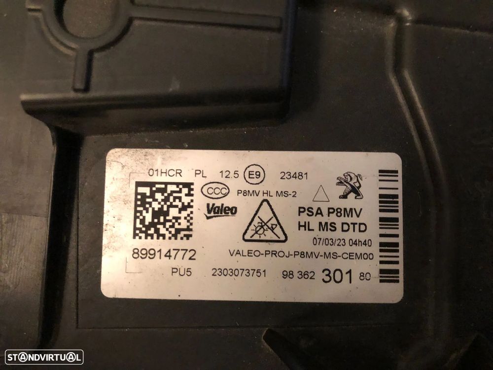 PEUGEOT 3008 / 5008 II FAROL DTO LED - FF212 - 5