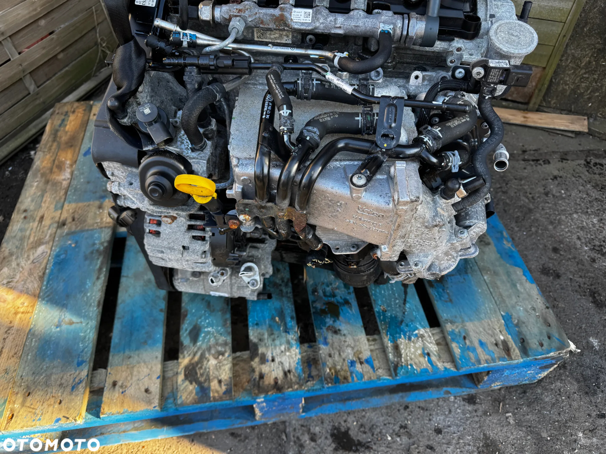 silnik cun 2.0 tdi octavia vrs golf gtd kompletny 107 tys - 4