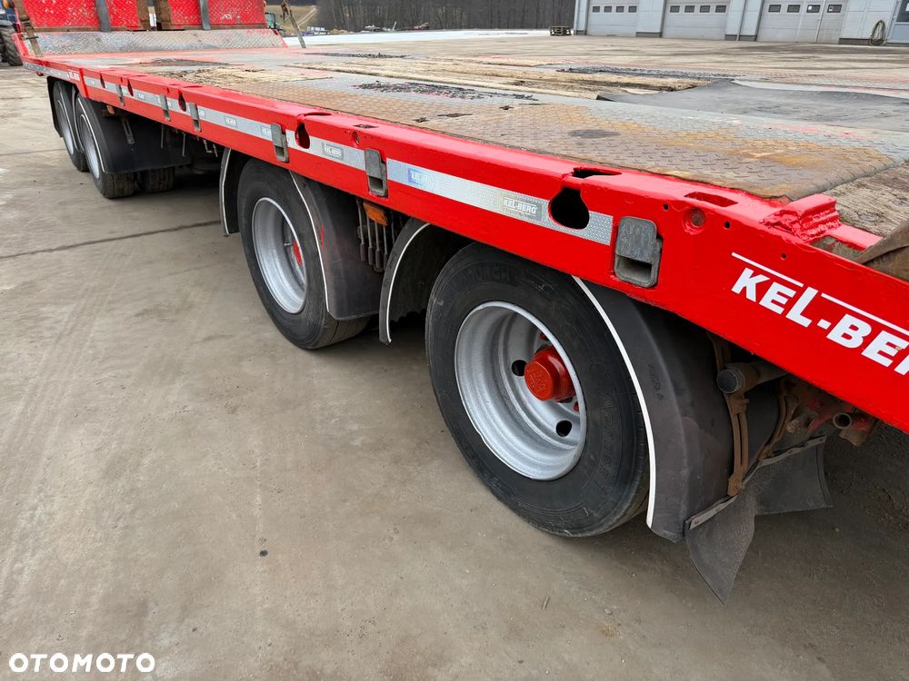 Kel-Berg Przyczepa Niskopodwoziowa 4 osie Najazdy Hydrauliczne 2012 rok - 11