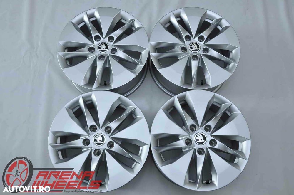 Jante Noi 16 INCH Originale Skoda Octavia 4 16 inch 5E3601025AH - 1