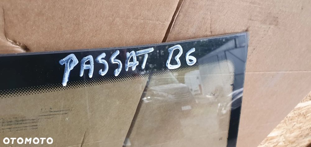 Szyba czołowa przód przednia pod sensor VW Passat B6 AS1 04r - 6