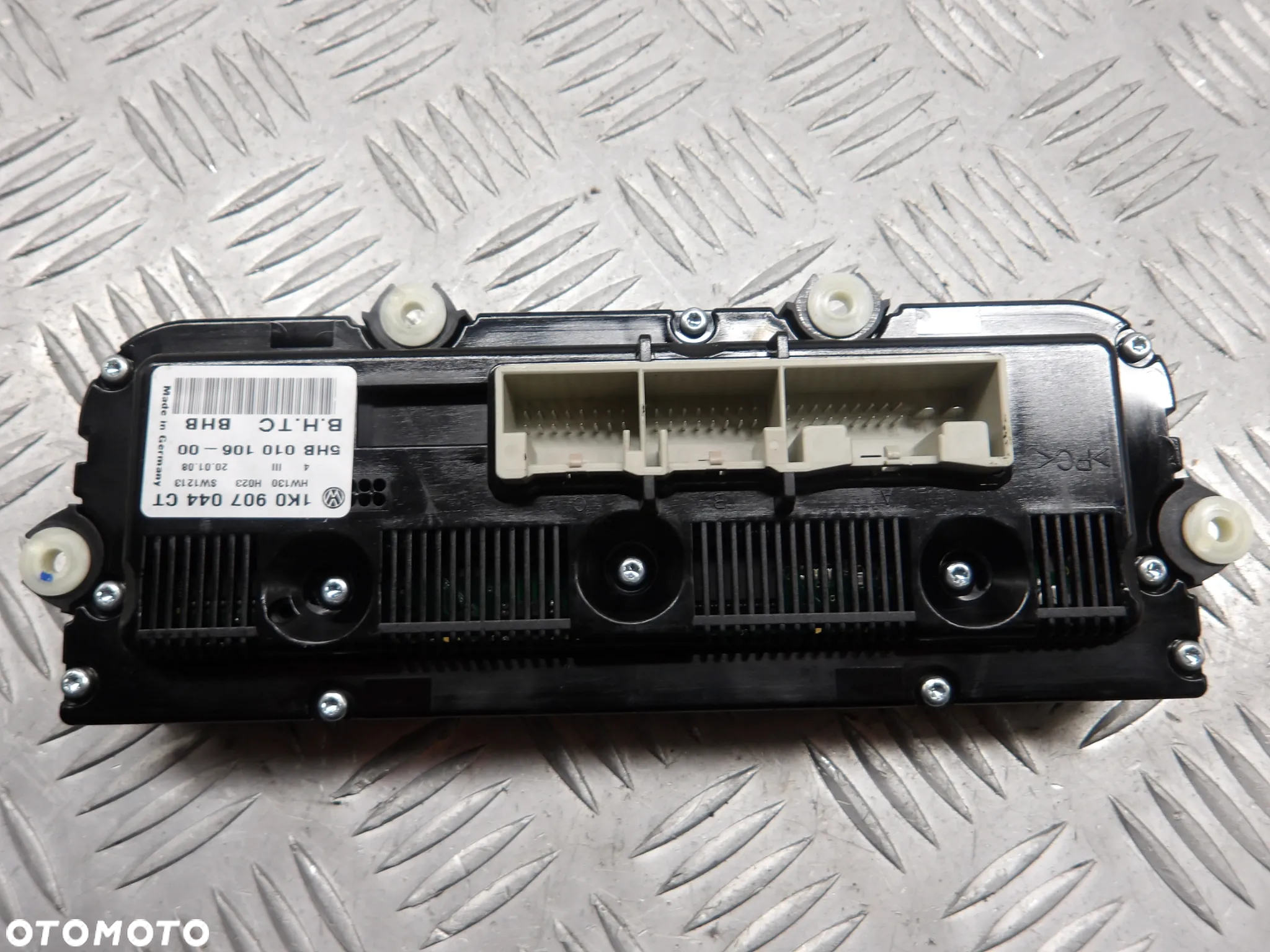 VW JETTA V 05-10 PANEL KLIMATYZACJI 1K0907044 - 2