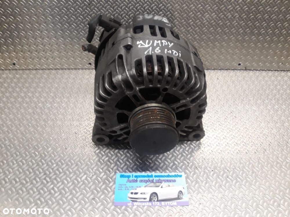 ALTERNATOR CITROEN JUMPY II 1,6 HDI VALEO  9646321780 - 1