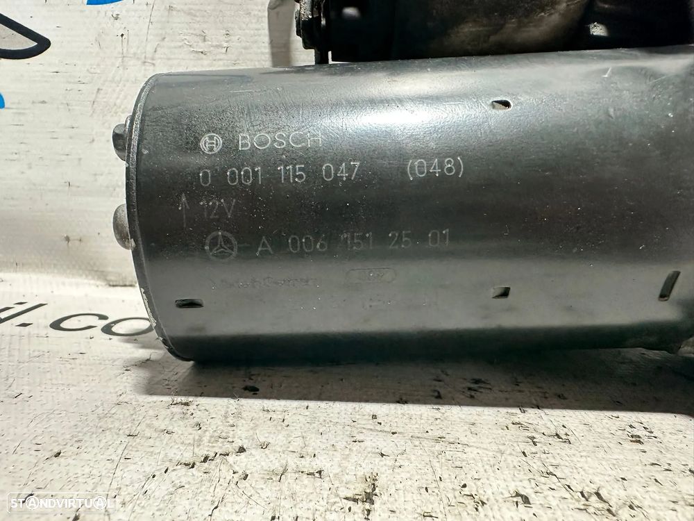 .Motor Arranque Original Mercedes Benz W204 Classe B C E Vito 646.811 A0061512501 - 6