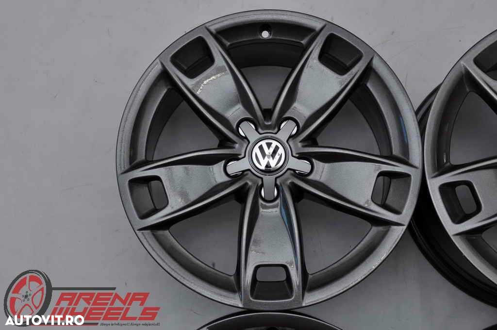 Jante 17 inch Originale VW Golf 5 6 7 8 Jetta Touran Beetle Caddy R17 - 2
