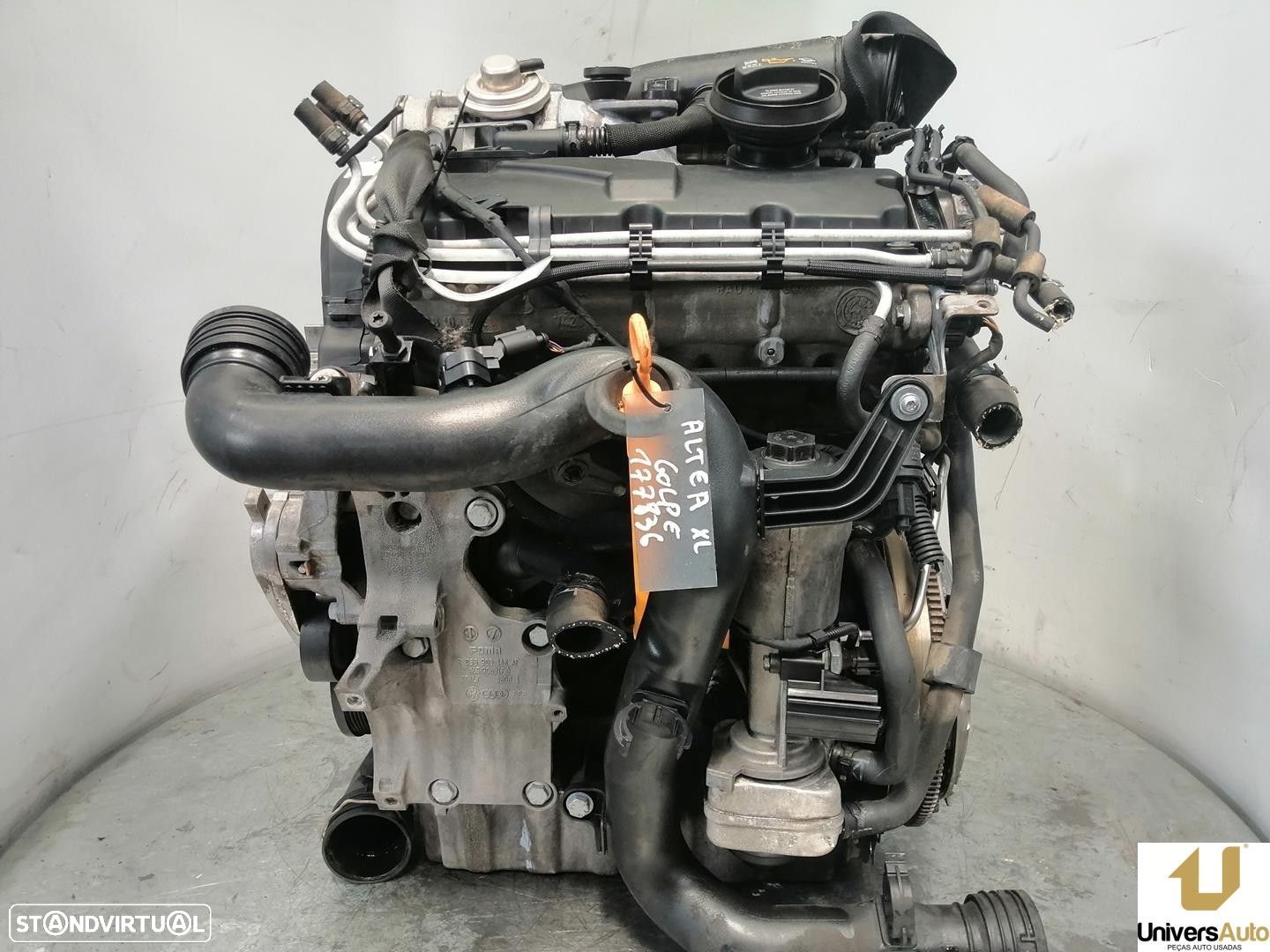 MOTOR COMPLETO SEAT ALTEA 2007 -BXE - 1
