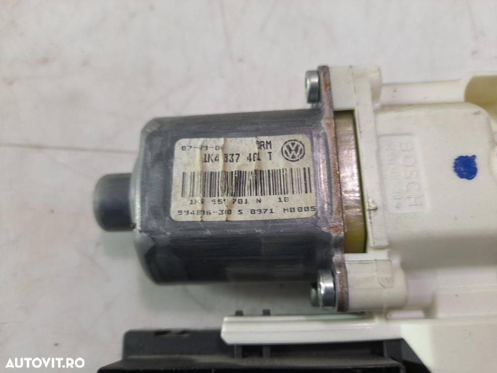 Motoras geam stanga fata 1k4837401t Volkswagen VW Golf 5 [2003 - 2009 - 2