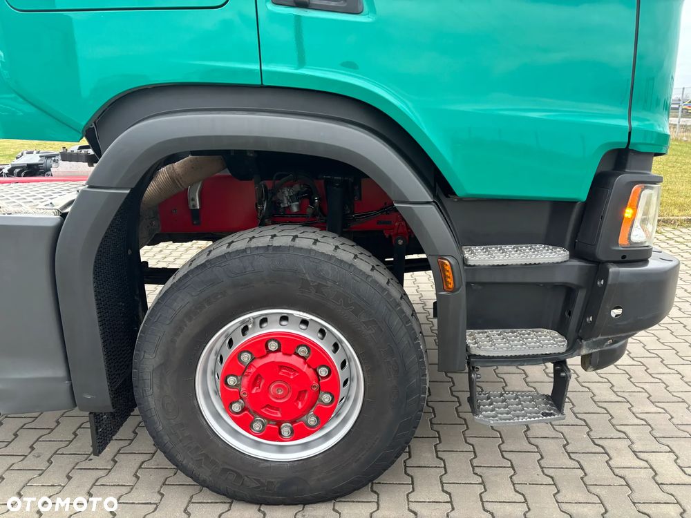 Scania G 500 XT  4x4 stały napęd , hydraulika do wywrotu, na poduszkach , stan TOP , sprowadzona z Niemiec, serwisowana , - 23