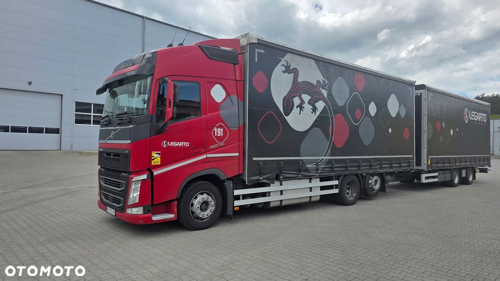 Volvo Volvo FH 460 / ZESTAW TANDEM 120M3 / 7,7m+7,7m /PRZEJAZDOWY / SALON PL / ZŁOTY KONTRAKT SERWISOWY - 3