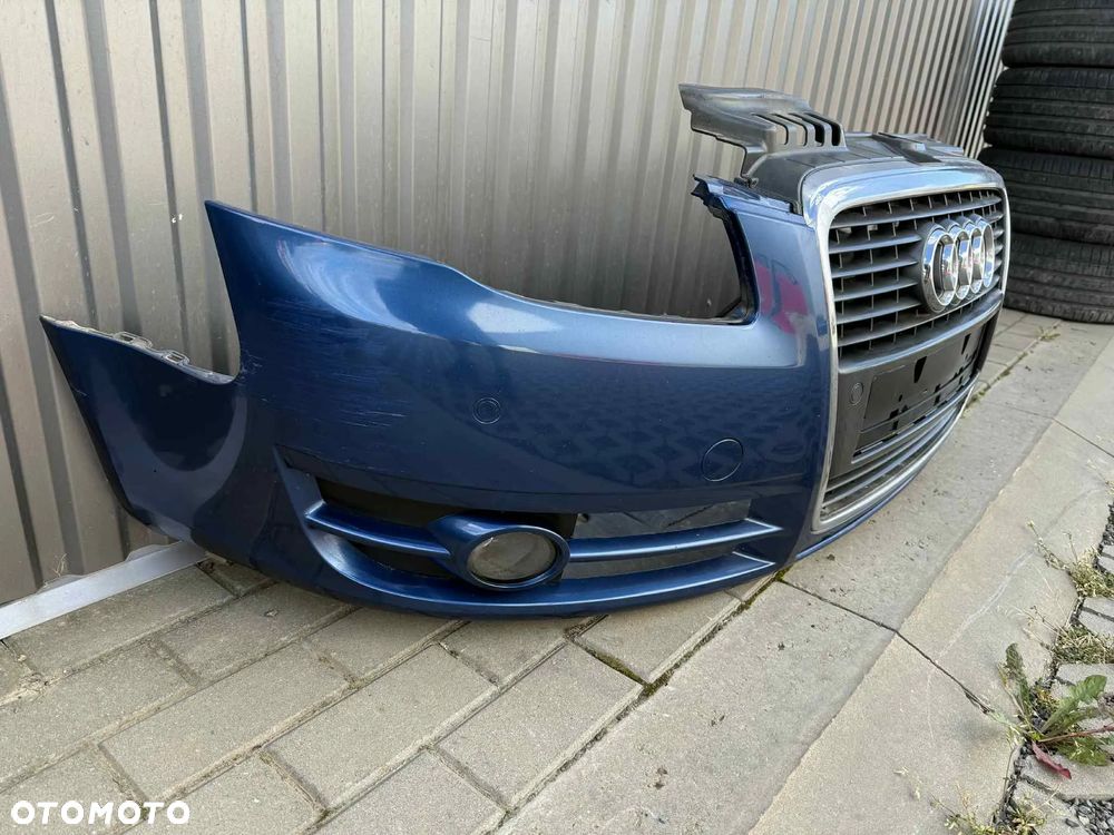 Audi A4 B7 Zderzak przód przedni kompletny 4xPDC LZ5C - 5