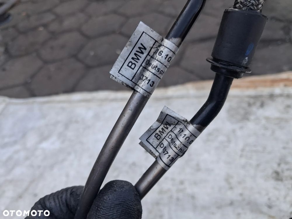 Przewody wspomagania BMW E60 Dynamic Drive 23498211 przewody pompy chłodnica układu wspomagania przewód zawieszenia aktywnego Aktiv - 7