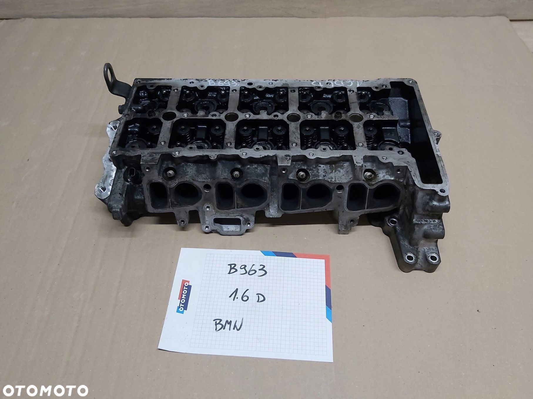 BMW Mini Toyota Verso Avensis T27 GŁOWICA SILNIKA 1,6 d4d N47C - 1