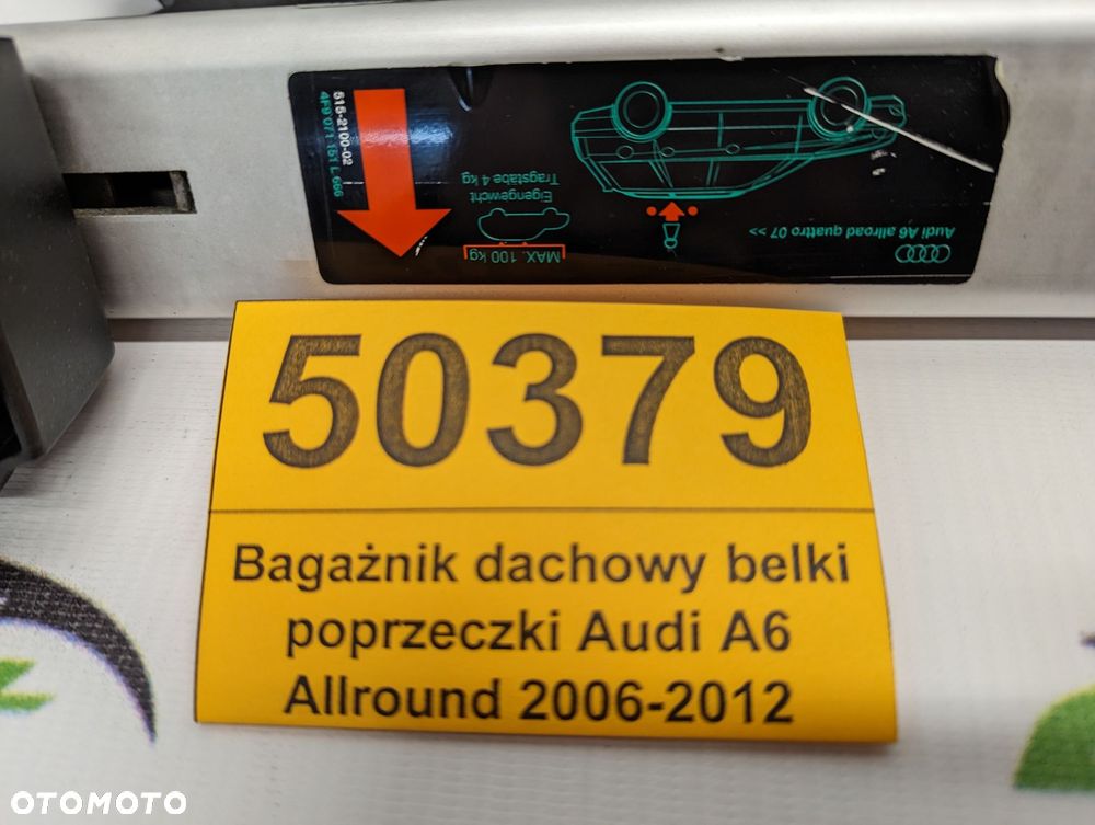 Bagażnik dachowy bazowy belki poprzeczki Audi A6 Allroad 06-12 - 6