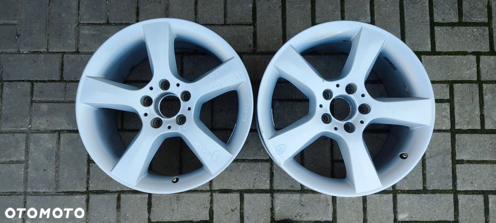 FELGI ALUMINIOWE STOPNIOWANE 5x112 2x18.5Jx17 CALI ET34 2034013302 2x7.5JX17 CALI ET30 RONAL KOMPLET 4 SZTUKI - 2