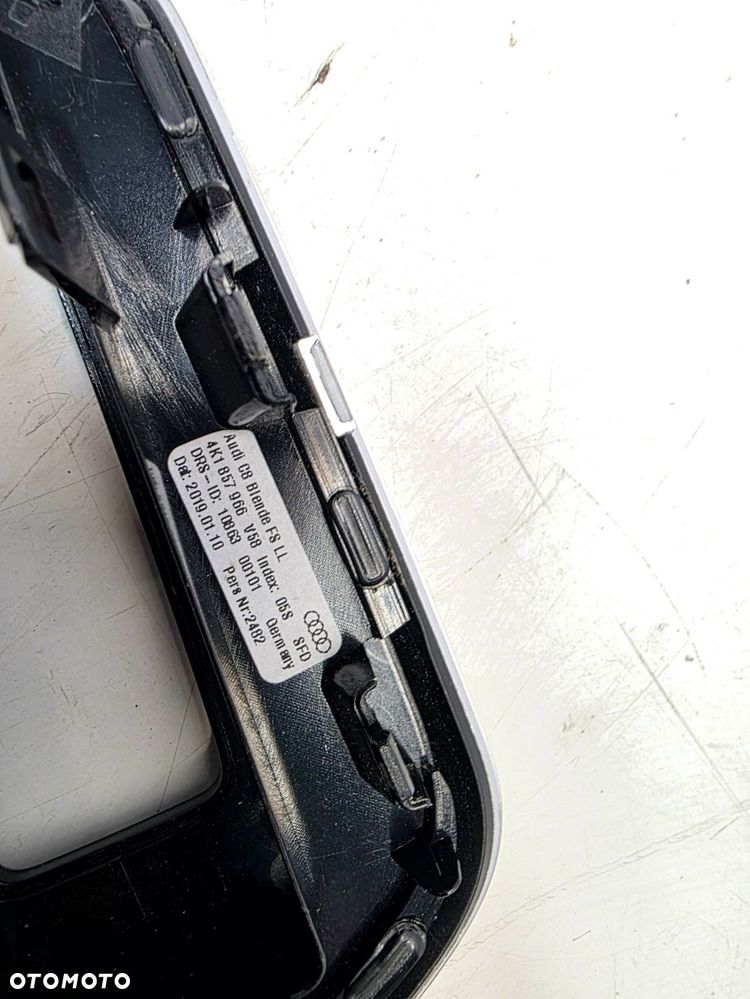 RAMKA OBUDOWA PRZEŁĄCZNIKA ŚWIATEŁ AUDI A6 C8 4K1857966 EUROPA - 8