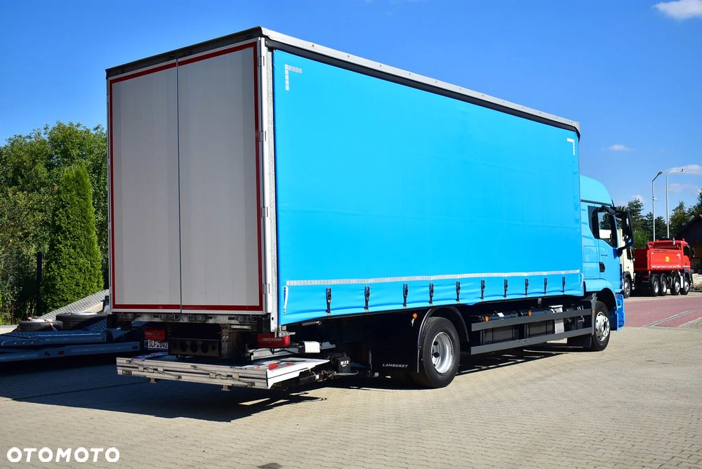 MAN TGM 15.290 /Firanka 7.50 m. + Winda / Euro 6D/ Kabina TM/ Voll LED/ Serwis M.A.N/  Sprowadzony z Niemiec ! - 5