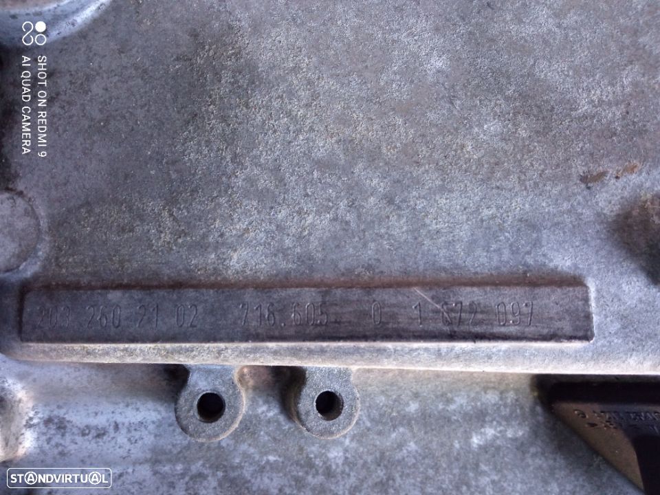 Caixa de velocidades MERCEDES W203 C180 Kompressor- REF: 2032602102 716.605 - 8