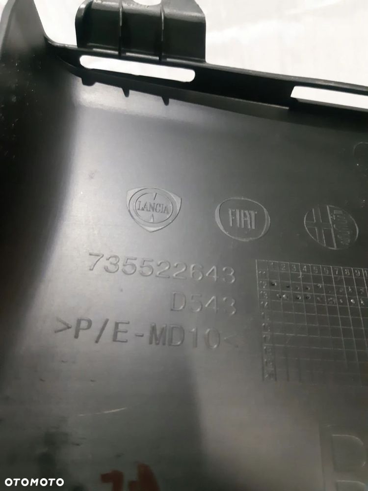 LISTWA PROGOWA LEWA PLASTIK 735522643 FIAT 50O L - 7