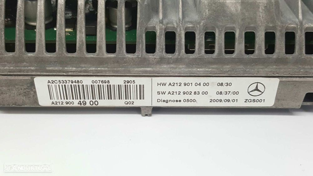 TELA/ECRÃ MULTIFUNÇÕES MERCEDES CLASE E (W212) LIM. 350 CDI BLUEEFFICIENCY (212.... - 7