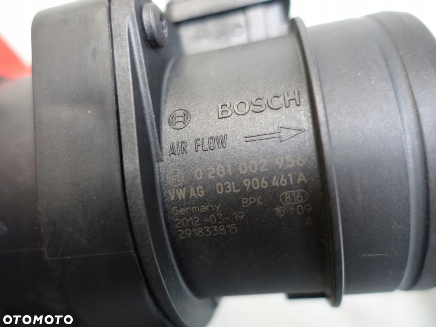 VW BEETLE 5C 2.0 TDI OBUDOWA FILTRA POWIETRZA PRZEPŁYWOMIERZ - 5
