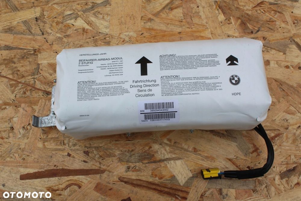 Poduszka powietrzna pasażera BMW e46 AIRBAG - 3
