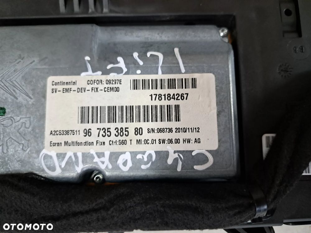 Citroen C4 Grand Picasso I licznik Zegary 9673538580 - 3