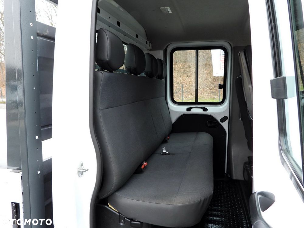 Renault MASTER SKRZYNIA PODWÓJNA KABINA DOKA 7 MIEJSC TEMPOMAT NAWIGACJA LEDY KLIMATYZACJA  135KM - 35