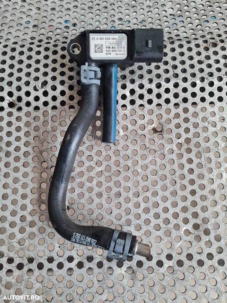 Senzor Presiune Gaze Evacuare C Vw Seat Skoda Audi A4 B8 A6 C7 Q3 Q5 A5 2.0 Tdi Euro 5 Cod Motor CJ - 3