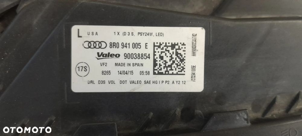 AUDI Q5 8R LIFT LAMPA PRZÓD LEWA PRAWA NIE SKRĘTNY - 14