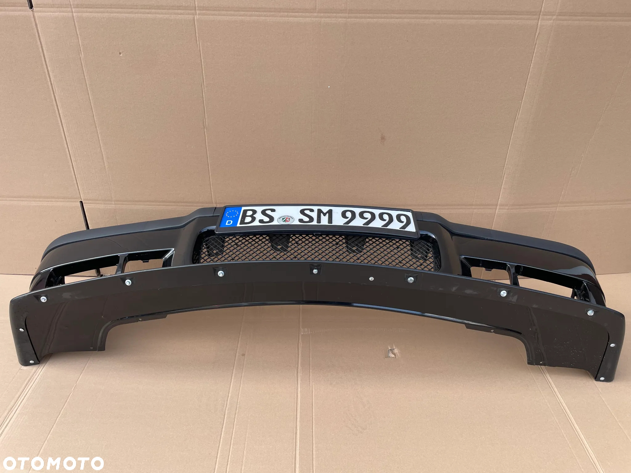 BMW E36 M PAKIET M3 przód przedni zderzak czarny schwartz cosmosschwartz 303 w kolor bez malowania * inne * - 6