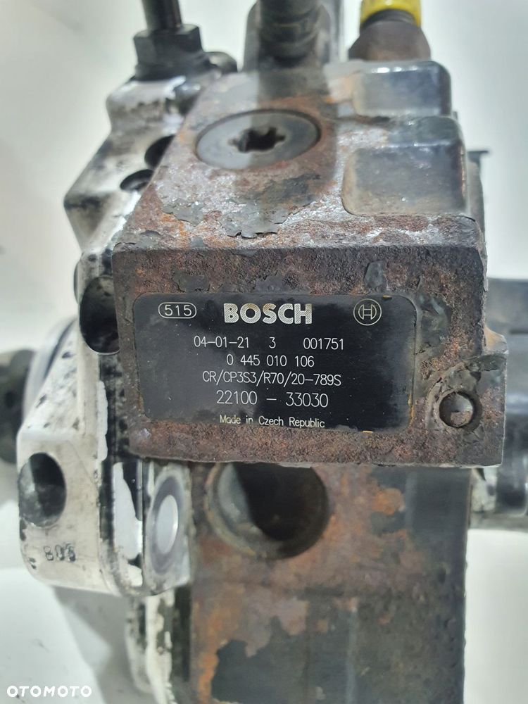 pompa wtryskowa toyota yaris mini r50 0445010106 1.4d - 6