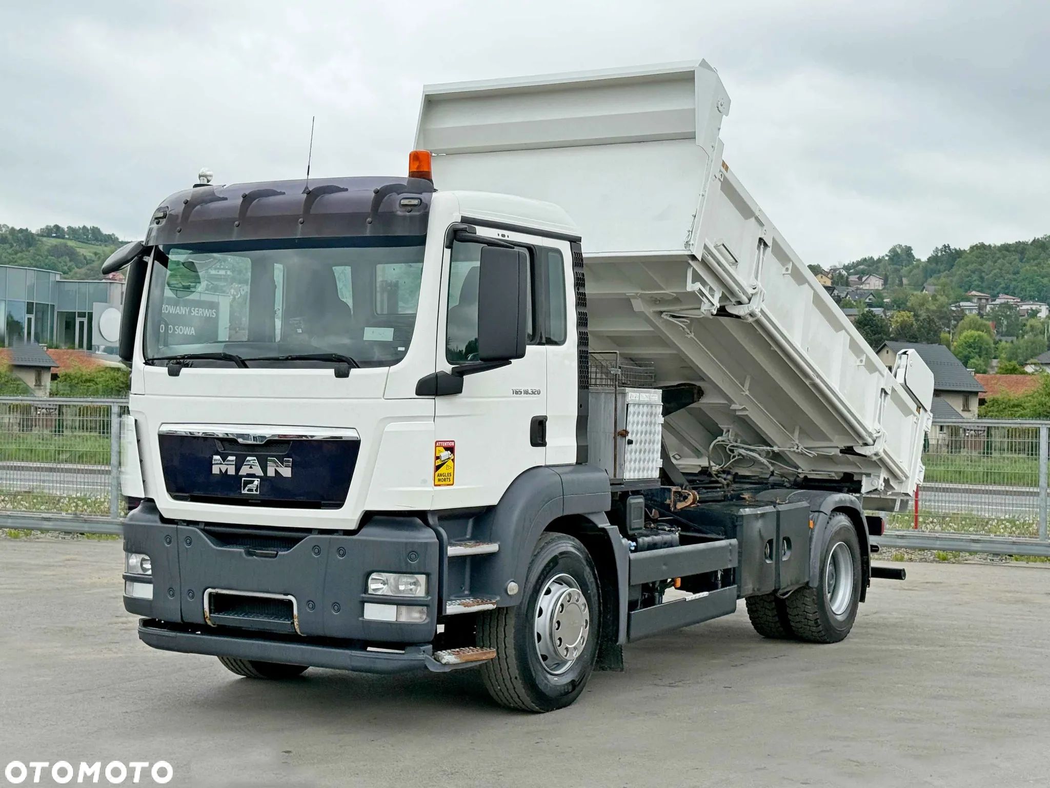 MAN TGS 18.320 * WYWROTKA 4,95 m + BORDMATIC * STAN BDB - 1