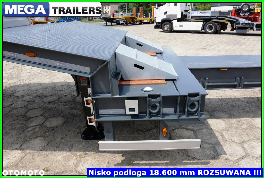 Mega Nisko-podwoziowa dł. 18,60 Mm, ROZSUWANA - KONTENERY 20, 30, 40 Ft !!! - 27