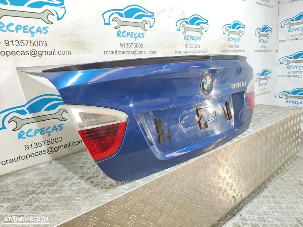 Porta Tampa Mala BMW Serie 3 E90 Fecho Puxador - 2