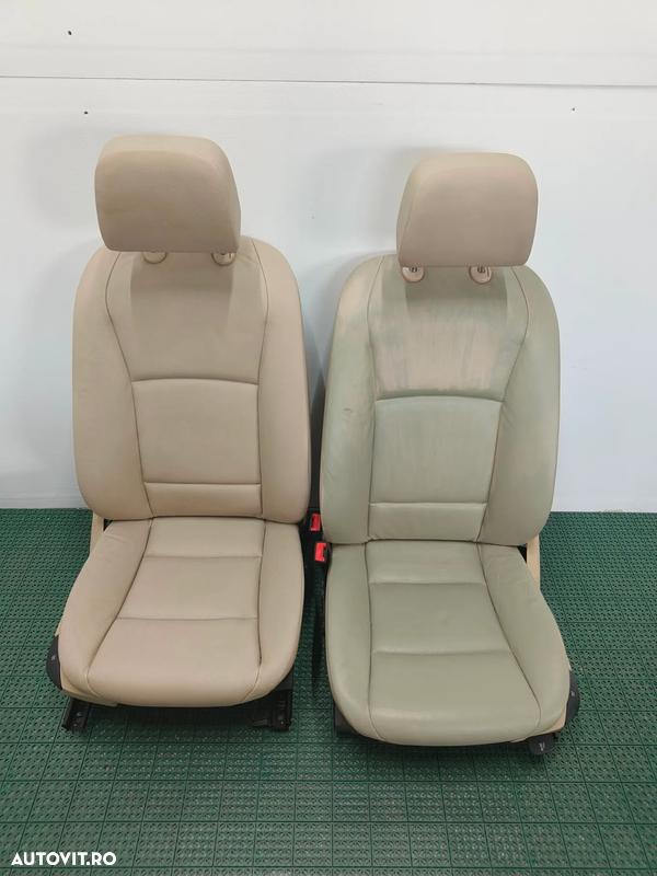 Interior BMW F11 NFL dakota oyster cu incalzire