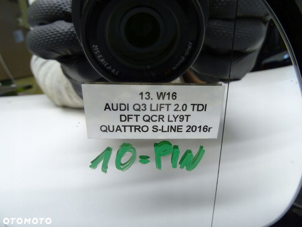 LUSTERKO PRAWE PRAWY PRZÓD PRZEDNIE AUDI Q3 8U LIFT LY9T 10 PIN - 10