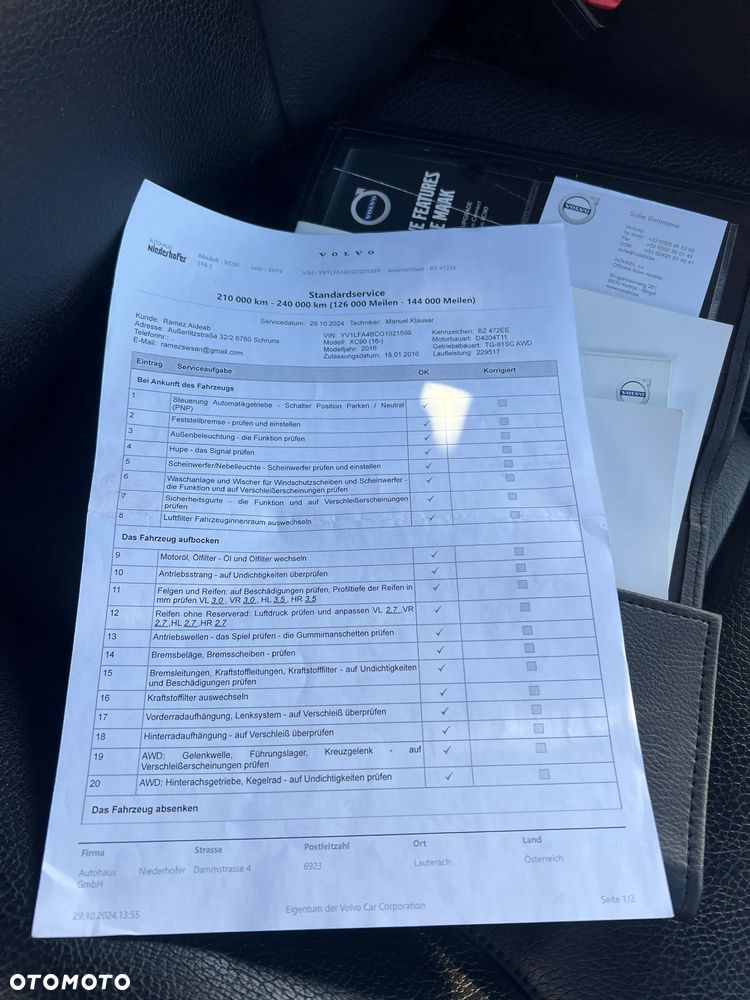 Volvo XC 90 D5 AWD Inscription 7os - 28