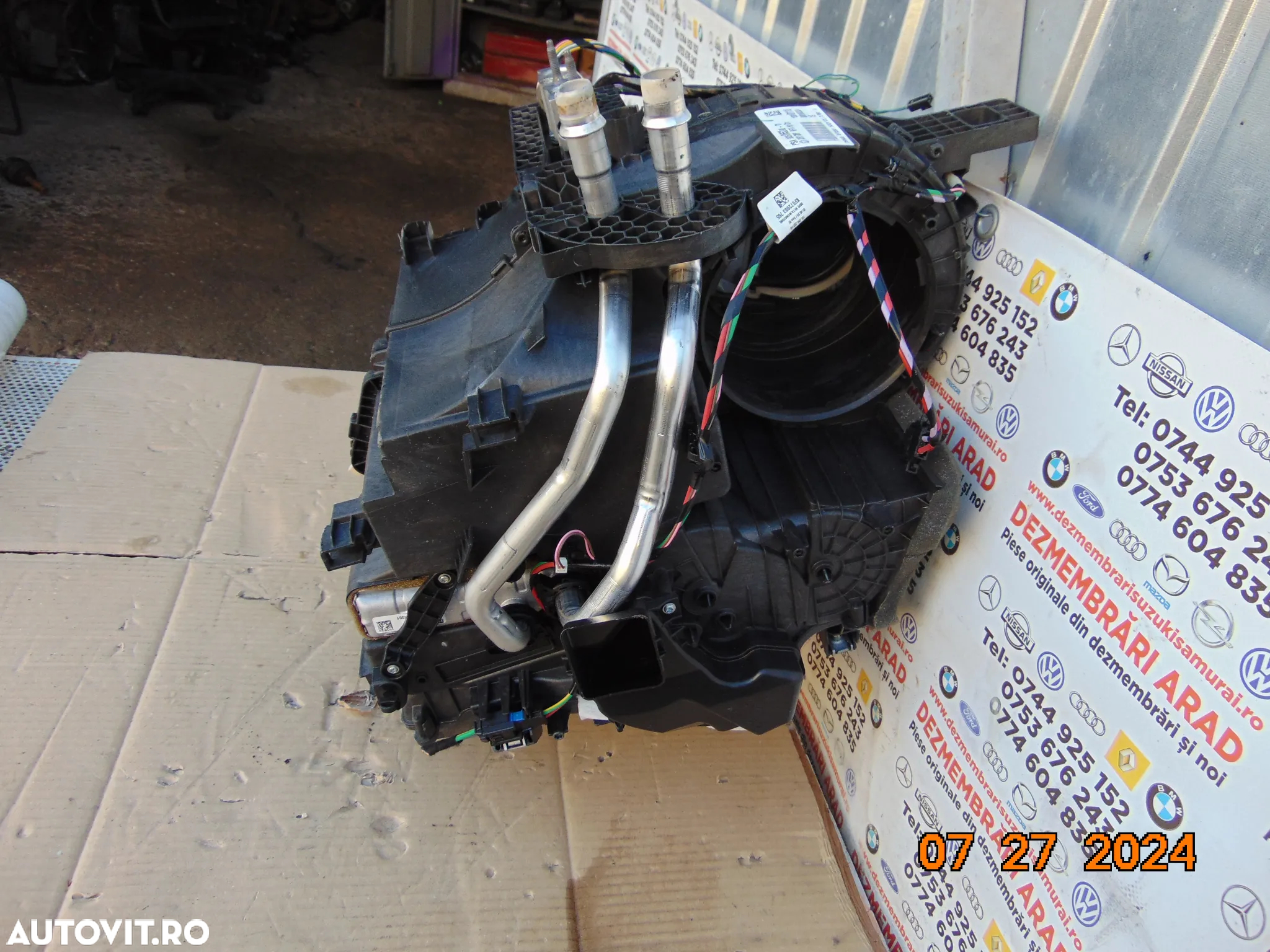 Aeroterma Peugeot 208 dupa 2019 radiator incalzire motoras clapete cod 9826065380 - 5
