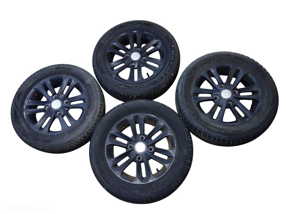 Felgi aluminiowe z oponami komplet 14 cali Microcar Bellier Jade Divane Opale Yanmar - 1