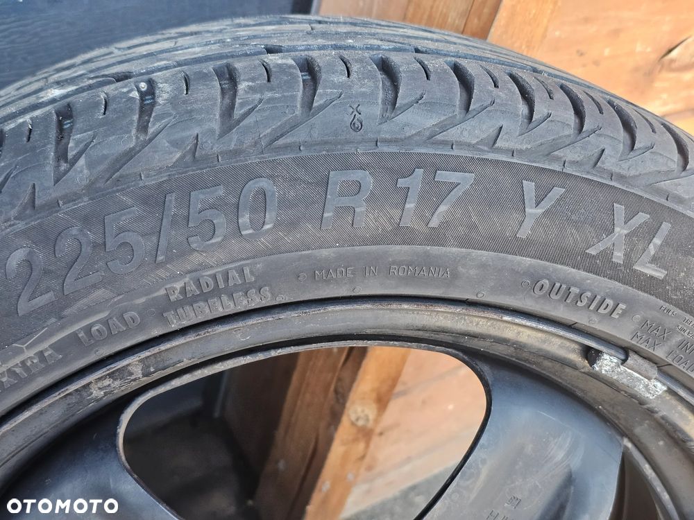 FELGI STALOWE STRUKTURALNE OPONY LETNIE OPEL OPEL ZAFIRA C ASTRA J K 5X115 17 CALI 225/50/17 et44 - 6